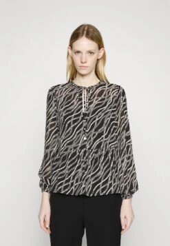 MICHAEL Michael Kors Chain - Blouse - Black