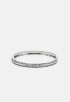 Michael Kors Tapered Baguette And Pavé Bangle Bracelet - Armband - Silver-Coloured