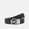 MICHAEL Michael Kors Logo Belt - Riem - Vanilla/Black/Silver-Coloured 1 MICHAEL Michael Kors Logo Belt - Riem - Vanilla/Black/Silver-Coloured -Farfetch Winkel b6aa606c3e0e44cf9cce871c7bf8626f