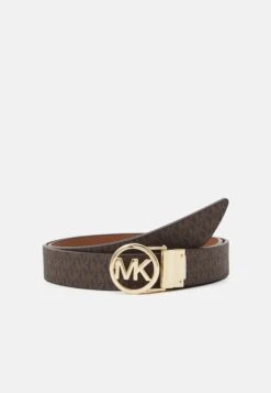 MICHAEL Michael Kors Reversible Belt - Riem - Luggage -Farfetch Winkel bbf2615059494fb39efa958d6612d671