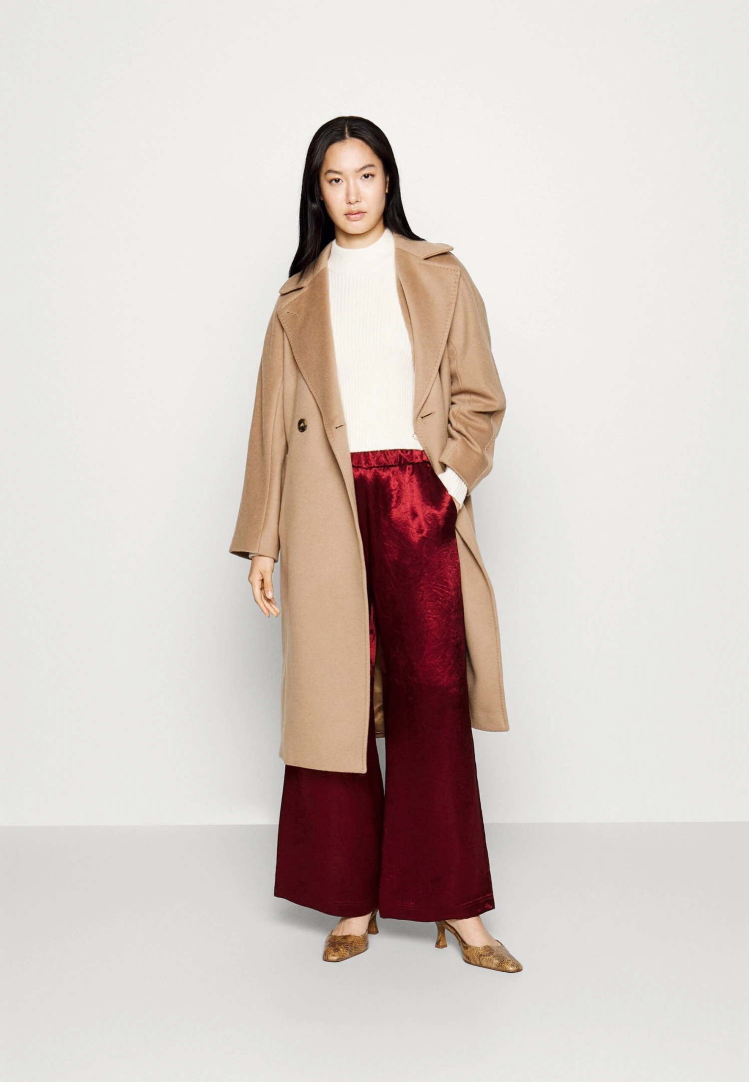 MICHAEL Michael Kors Mock Crop- Trui - Bone 4 MICHAEL Michael Kors Mock Crop- Trui - Bone - Afbeelding 2