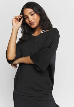 MICHAEL Michael Kors Iconic Solids Side Tie Cover - Strandaccessoire - Black -Farfetch Winkel bdd52ced70174f70b744492913fdb5d9