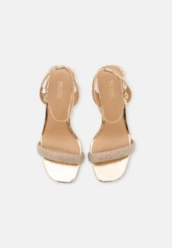 MICHAEL Michael Kors Carrie- Sandalen - Gold -Farfetch Winkel bfa2f43b948e4f37b6cd5c0856681f32