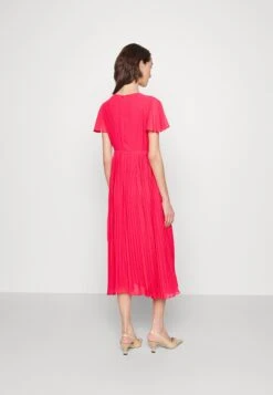 MICHAEL Michael Kors Pleated Midi- Jurk - Geranium 10 MICHAEL Michael Kors Pleated Midi- Jurk - Geranium -Farfetch Winkel c35b982416bd480083202094d5d54670