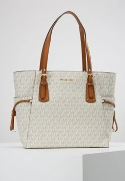 MICHAEL Michael Kors Voyager Signature Tote - Handtas - Vanilla