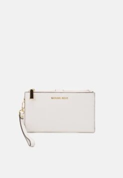 MICHAEL Michael Kors Jet Set- Clutch - Optic White