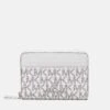 MICHAEL Michael Kors Jet Set Charm Coin Card Case - Portemonnee - Opticwhite
