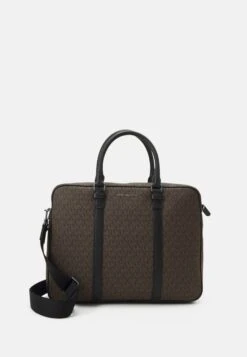 Michael Kors Commuter Unisex - Aktetas - Brown/Black