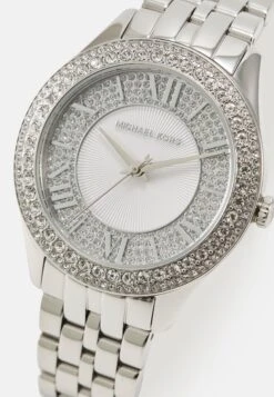 Michael Kors Harlowe - Horloge - Silver -Farfetch Winkel cb684ccd010043e4a89a59e42e386484