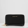 MICHAEL Michael Kors Jet Flat Case - Portemonnee - Black