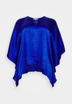 MICHAEL Michael Kors Hank Logo Top - Blouse - Royal -Farfetch Winkel ce4c39102b624266b84a0649879b6873