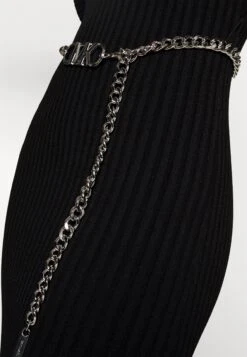 MICHAEL Michael Kors Eco Bustier Midi Dress - Cocktailjurk - Black -Farfetch Winkel cf02f5d711bb4ff1b3829e62369f4848