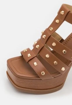 MICHAEL Michael Kors Jagger Platform- Sandalen Met Hoge Hak - Luggage -Farfetch Winkel d252e79dd129462783c4829d2866a6e6