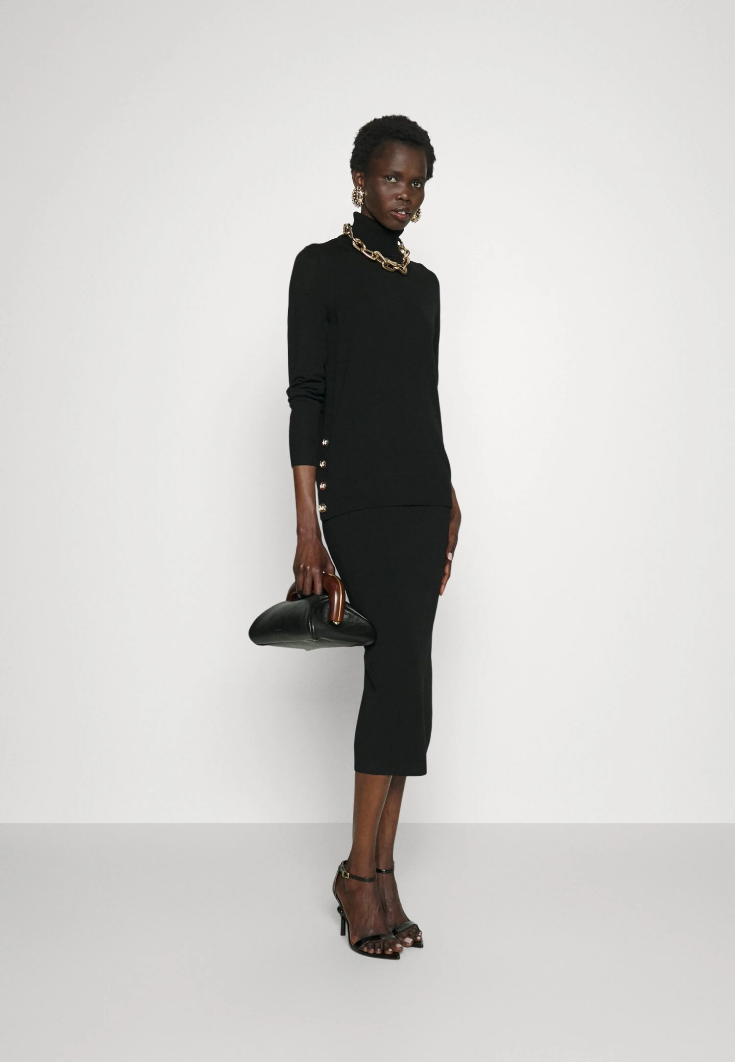 MICHAEL Michael Kors Merino - Trui - Black 4 MICHAEL Michael Kors Merino - Trui - Black - Afbeelding 2