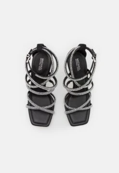 MICHAEL Michael Kors Imani Strappy- Sandalen Met Hoge Hak - Black -Farfetch Winkel d80190bdaea7448aa637dc70c353e87a