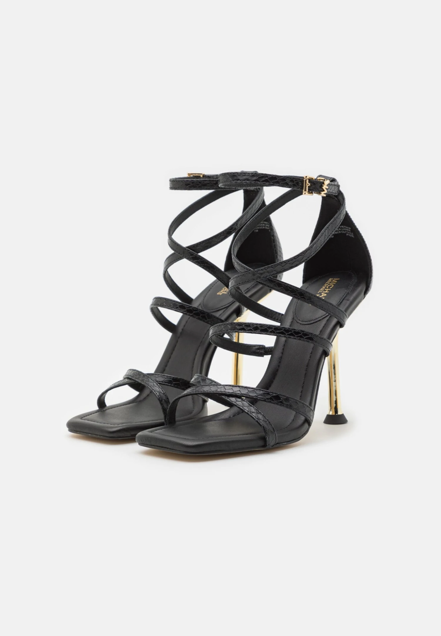 MICHAEL Michael Kors Imani Strappy - Sandalen Met Hoge Hak - Black 5 MICHAEL Michael Kors Imani Strappy - Sandalen Met Hoge Hak - Black - Afbeelding 3