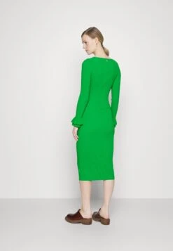 MICHAEL Michael Kors Ruffle Cuff- Cocktailjurk - Spring Green -Farfetch Winkel e2131f5739e84c5487fd9dd95254a283