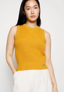 MICHAEL Michael Kors Solid Crop - Top - Marigold 11 MICHAEL Michael Kors Solid Crop - Top - Marigold -Farfetch Winkel e51e3fe844ce498585eac516c2f29f14