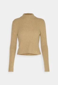 MICHAEL Michael Kors Mock Crop- Trui - Dark Camel -Farfetch Winkel e6af73317cae4ff1af3accd7de05ddf4