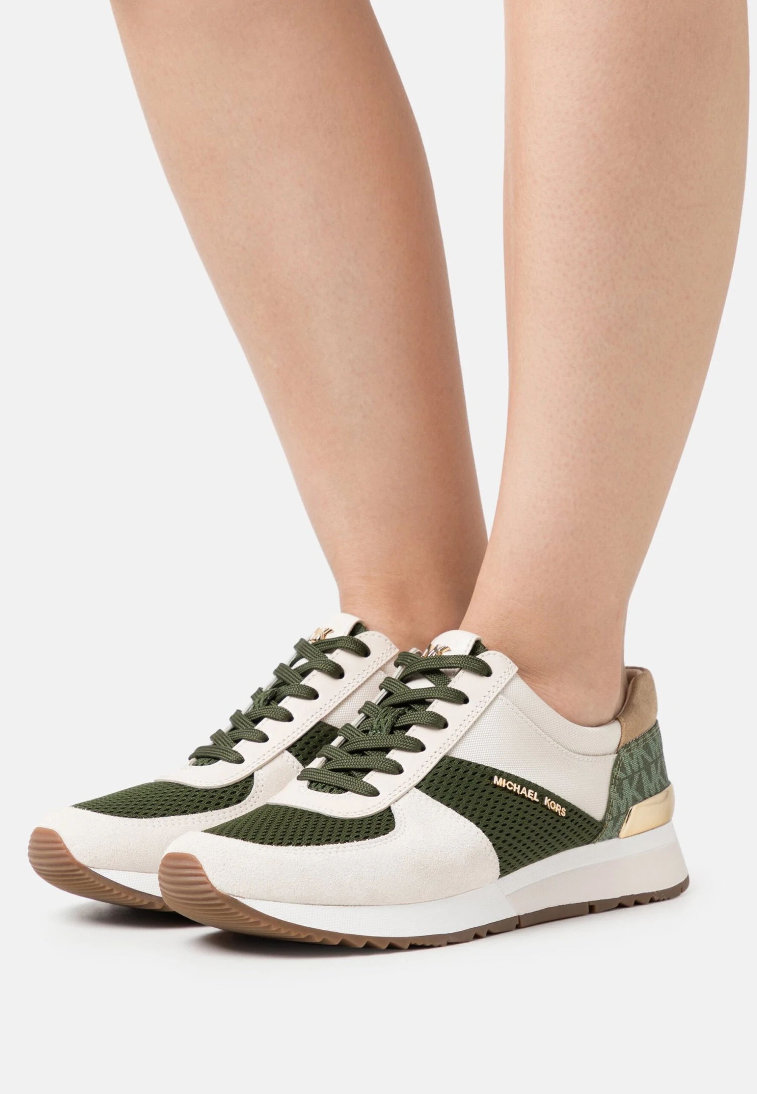 MICHAEL Michael Kors Allie Trainer - Sneakers Laag - Amazon Green 3 MICHAEL Michael Kors Allie Trainer - Sneakers Laag - Amazon Green