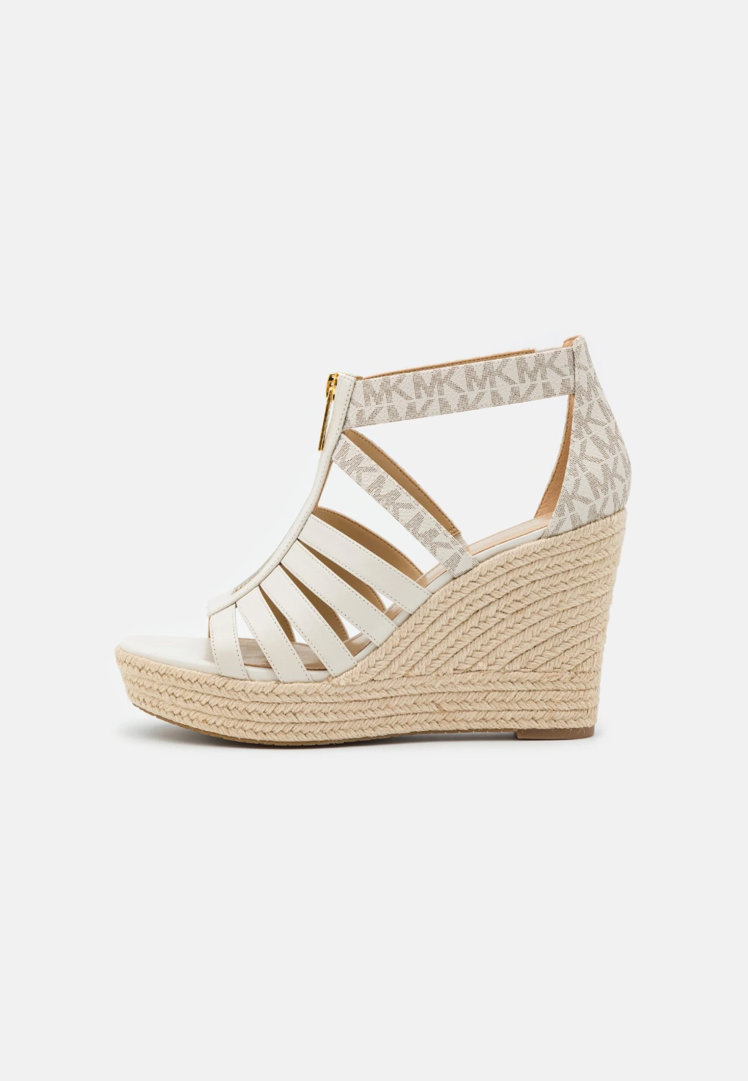 MICHAEL Michael Kors Bradley Wedge - Sandalen Met Hoge Hak - Vanilla 4 MICHAEL Michael Kors Bradley Wedge - Sandalen Met Hoge Hak - Vanilla - Afbeelding 2