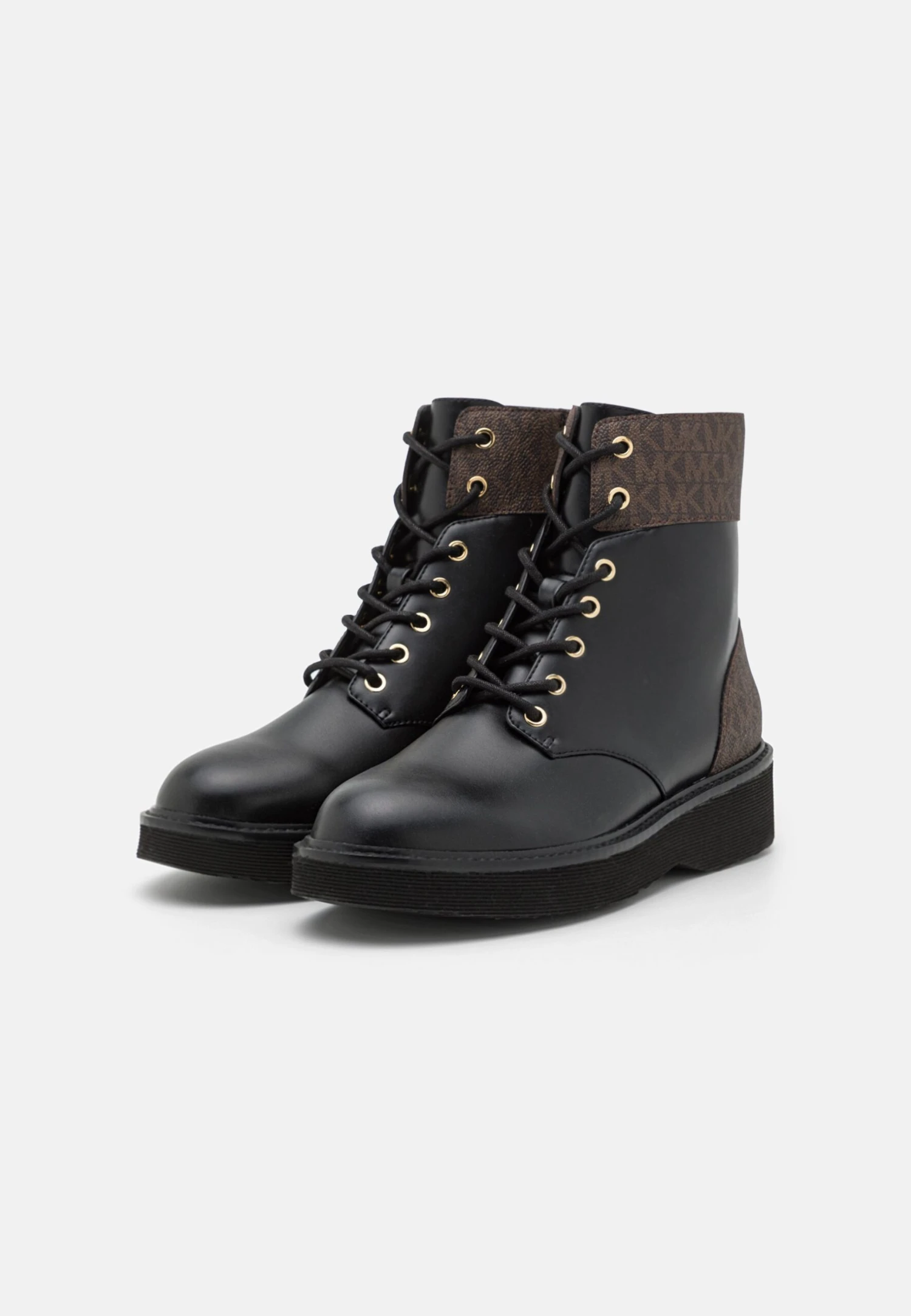 MICHAEL Michael Kors Aniya Lug- Veterboots - Black/Brown 5 MICHAEL Michael Kors Aniya Lug- Veterboots - Black/Brown - Afbeelding 3