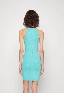 MICHAEL Michael Kors Dot Halter Dress - Etui-Jurk - Turquoise 10 MICHAEL Michael Kors Dot Halter Dress - Etui-Jurk - Turquoise -Farfetch Winkel ed0ae519315b41c8a71d4884778e7889