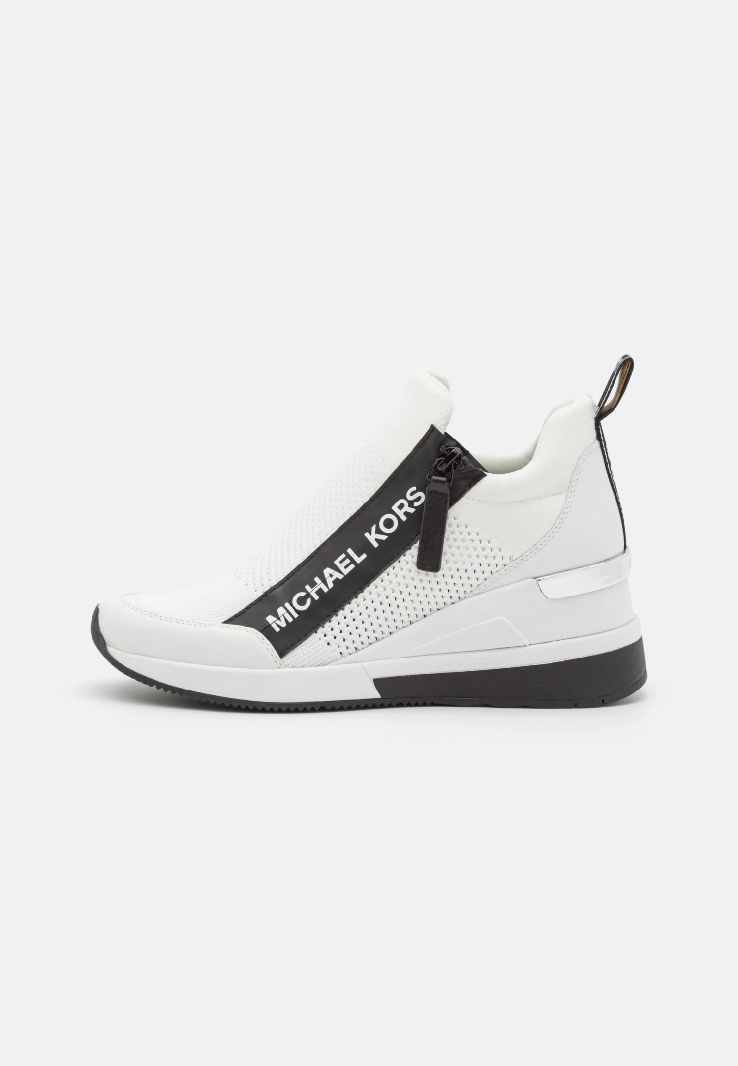 MICHAEL Michael Kors Willis Wedge Trainer - Sneakers Laag - Optic White 4 MICHAEL Michael Kors Willis Wedge Trainer - Sneakers Laag - Optic White - Afbeelding 2