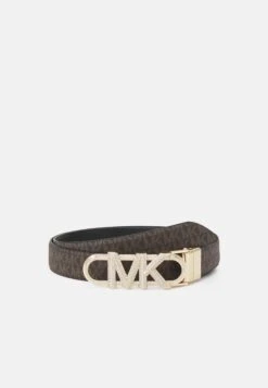 MICHAEL Michael Kors Reversible Belt - Riem - Brown/Black/Gold