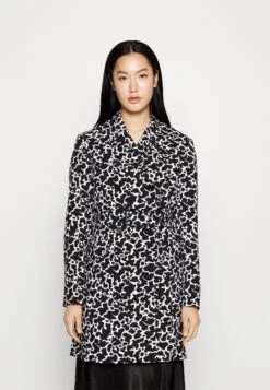 MICHAEL Michael Kors Fitted Animl- Mantel - White