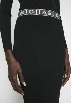 MICHAEL Michael Kors Tape Midi Skirt - Kokerrok - Black -Farfetch Winkel f13fbf2da9444cc59888555a690220ab
