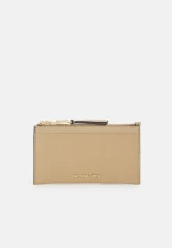MICHAEL Michael Kors Empire Zip Card Case - Portemonnee - Camel