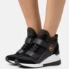 MICHAEL Michael Kors Gentry- Sneakers Hoog - Black/Bronze