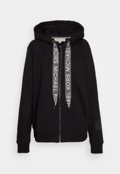 MICHAEL Michael Kors Mkgo Thru Hoodie - Sweater Met Rits - Black -Farfetch Winkel f5f9558b6a4b4df3b68f658062195a16
