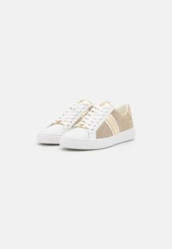 MICHAEL Michael Kors Irving Stripe Lace Up - Sneakers Laag - Pale Gold -Farfetch Winkel f9b444e4eee649f886c3cec8abdfe010