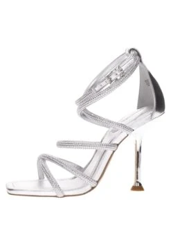 Michael Kors Sandalen Met Hoge Hak - Argento