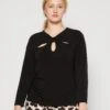 MICHAEL Michael Kors Solidtwist Keyhole- Longsleeve - Black 1 MICHAEL Michael Kors Solidtwist Keyhole- Longsleeve - Black -Farfetch Winkel fe082b9e66c44b22a17f0396af15c07a